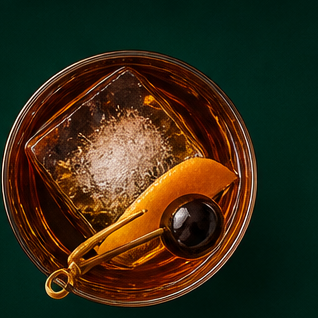 Smoked old fashioned